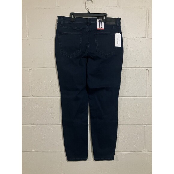 Express Women’s Skinny Jeans Size 14 Dark Wash Stretch Denim Mid Rise NWT - Picture 5 of 12